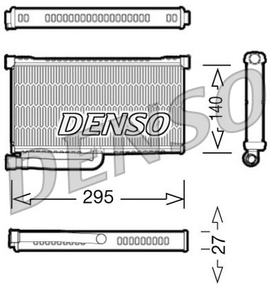 Heat Exchanger, interior heating (DRR02004)