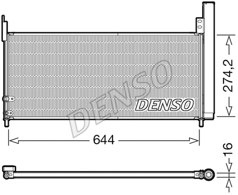 Condenser, air conditioning (DCN50116)