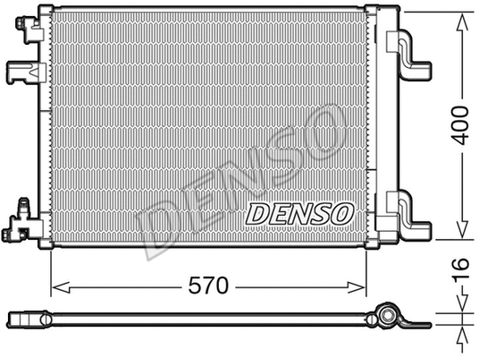 Condenser, air conditioning (DCN20001)