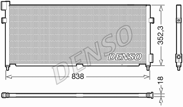 Condenser, air conditioning (DCN99052)