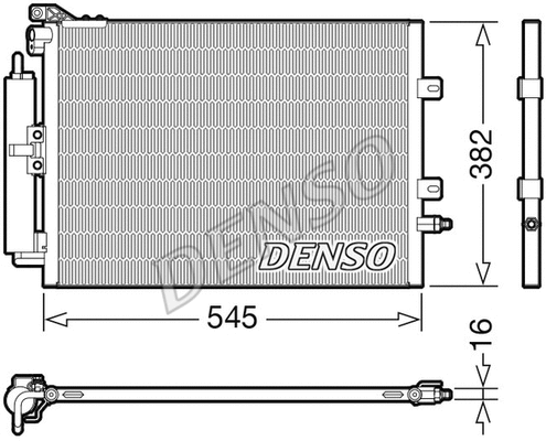 Condenser, air conditioning (DCN23040)