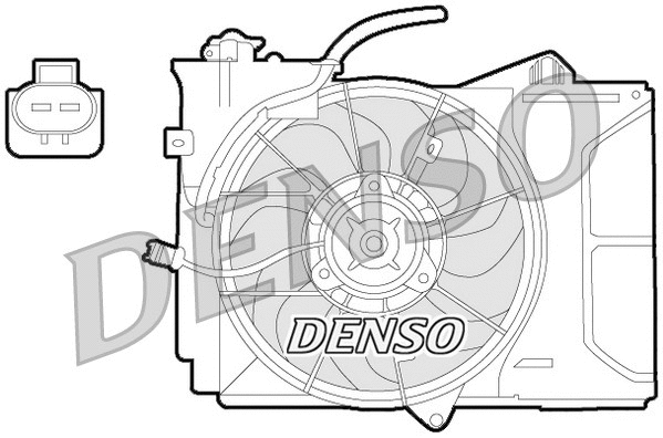 Fan, engine cooling (DER50001)