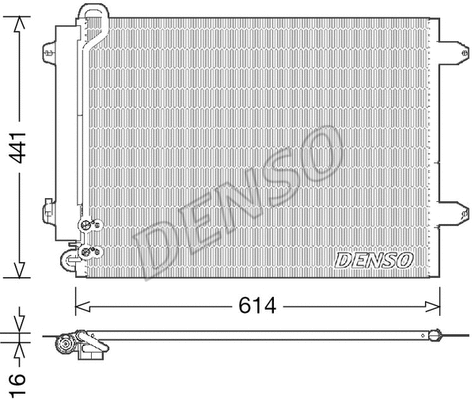Condenser, air conditioning (DCN32008)
