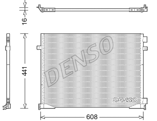 Condenser, air conditioning (DCN23035)