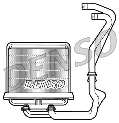 Heat Exchanger, interior heating (DRR12006)