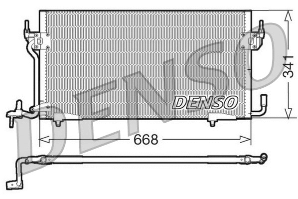 Condenser, air conditioning (DCN07060)