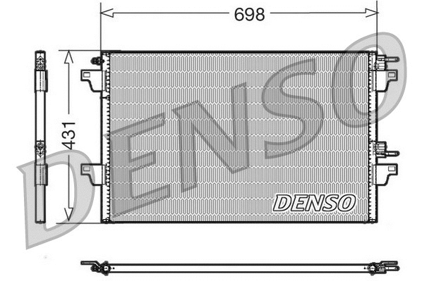 Condenser, air conditioning (DCN23022)