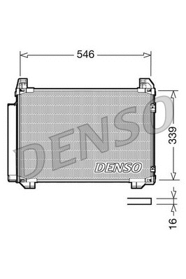Condenser, air conditioning (DCN50025)