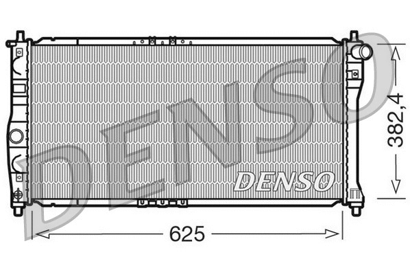 Radiator, engine cooling (DRM08002)