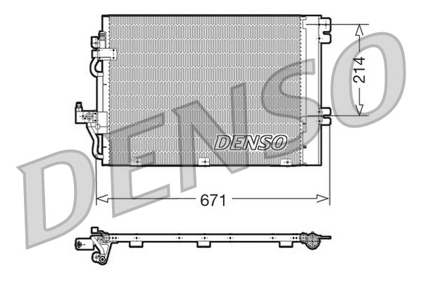 Condenser, air conditioning (DCN20009)