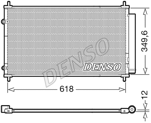 Condenser, air conditioning (DCN50117)