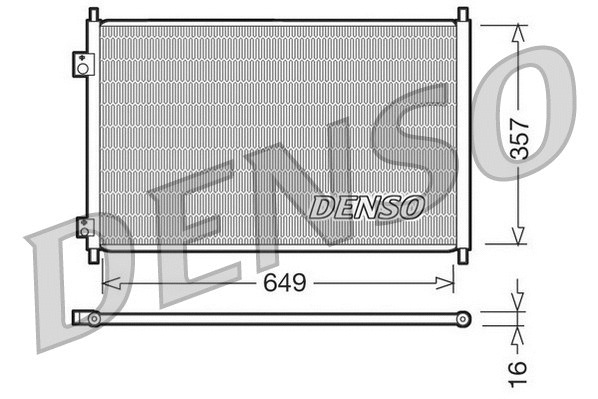 Condenser, air conditioning (DCN40008)