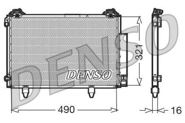Condenser, air conditioning (DCN50002)