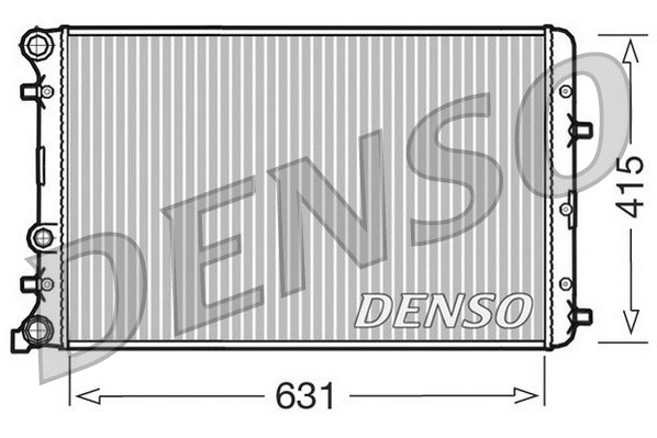 Radiator, engine cooling (DRM27004)