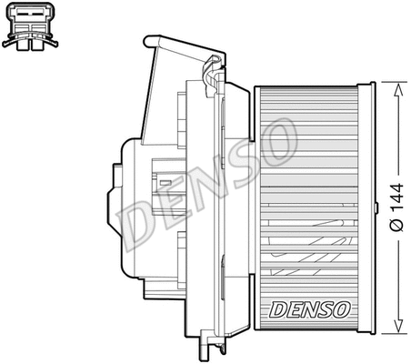 Interior Blower (DEA21013)