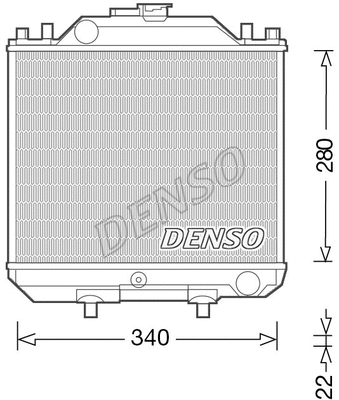 Radiator, engine cooling