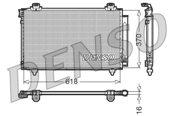 Condenser, air conditioning (DCN50012)