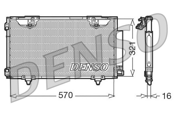 Condenser, air conditioning (DCN50010)
