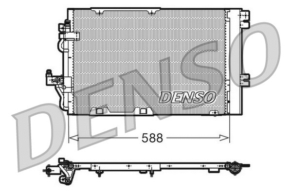 Condenser, air conditioning (DCN20011)