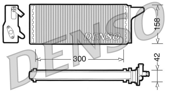 Heat Exchanger, interior heating (DRR12001)
