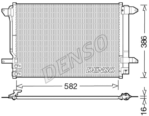 Condenser, air conditioning (DCN32027)