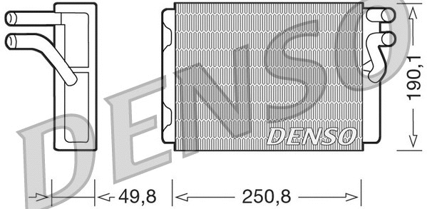 Heat Exchanger, interior heating (DRR33010)