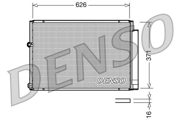 Condenser, air conditioning (DCN50018)
