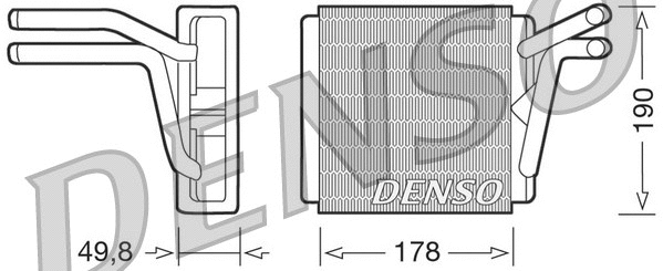 Heat Exchanger, interior heating (DRR33001)