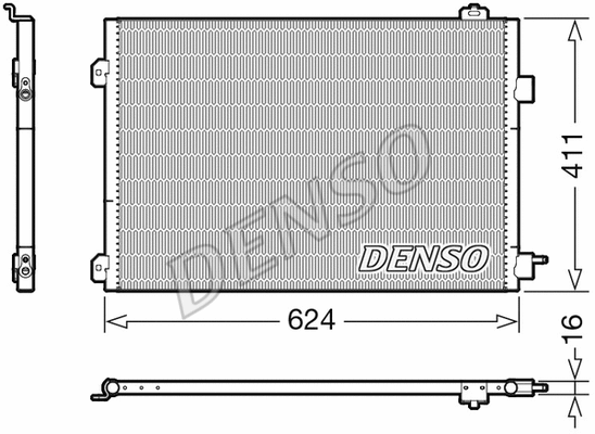 Condenser, air conditioning (DCN23027)