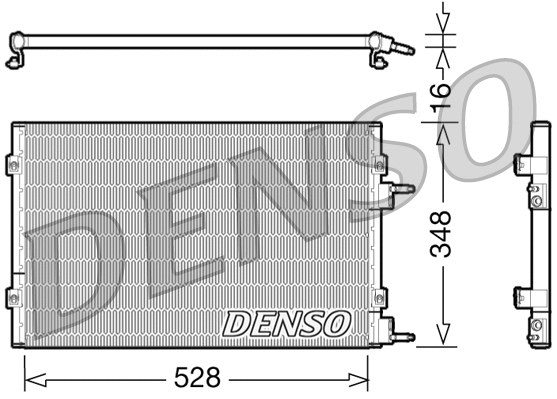 Condenser, air conditioning (DCN06003)