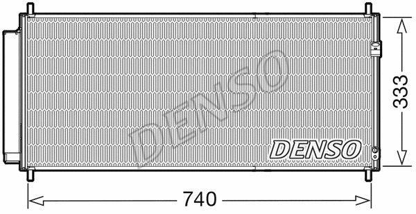Condenser, air conditioning (DCN40030)