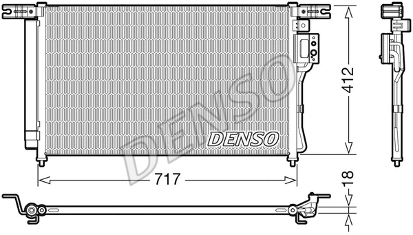 Condenser, air conditioning (DCN41008)