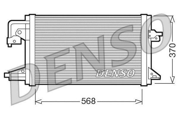 Condenser, air conditioning (DCN10001)