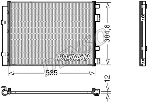 Condenser, air conditioning (DCN41020)