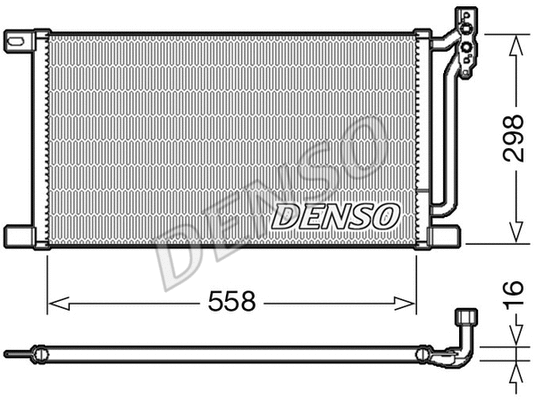 Condenser, air conditioning (DCN05020)