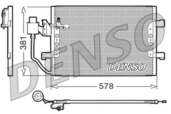 Condenser, air conditioning (DCN17001)