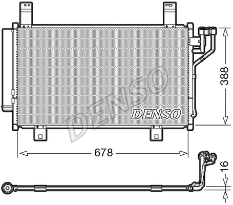 Condenser, air conditioning (DCN44009)