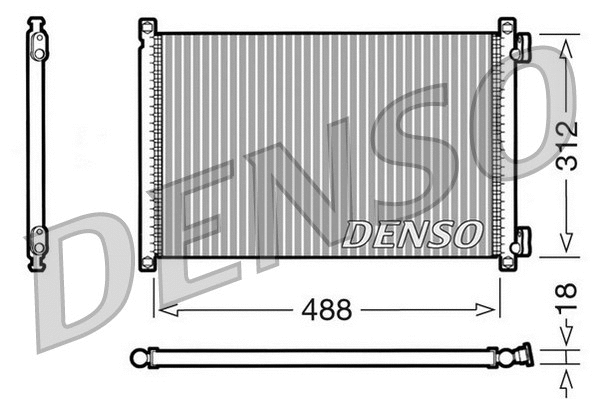 Condenser, air conditioning (DCN09103)