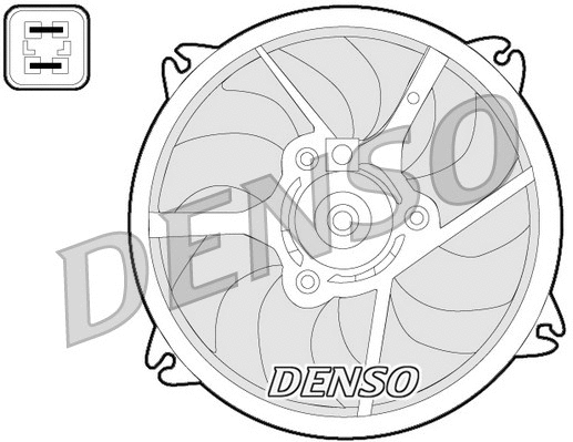 Fan, engine cooling (DER07006)