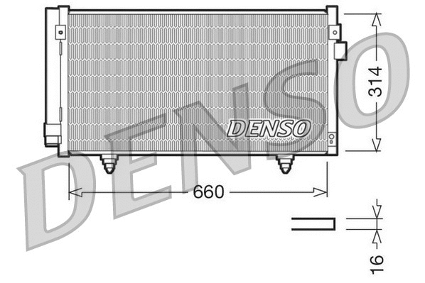Condenser, air conditioning (DCN36003)