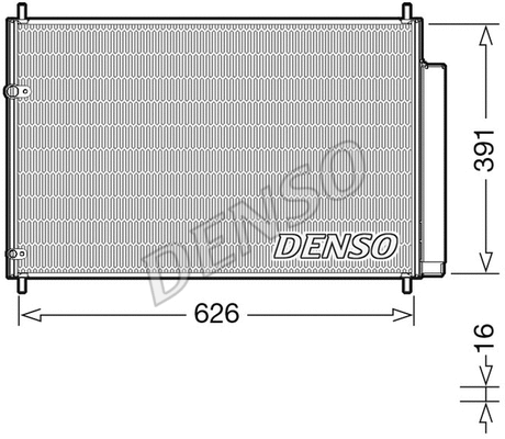 Condenser, air conditioning (DCN50041)