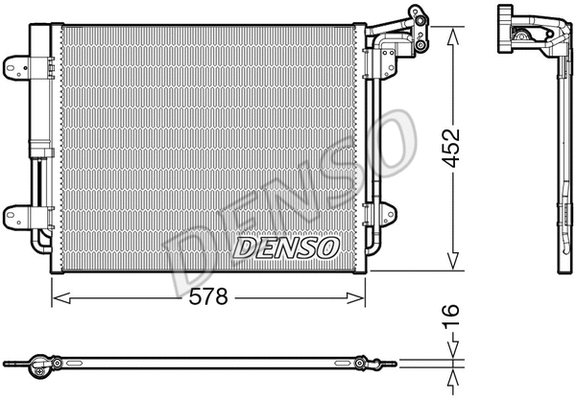 Condenser, air conditioning (DCN32067)