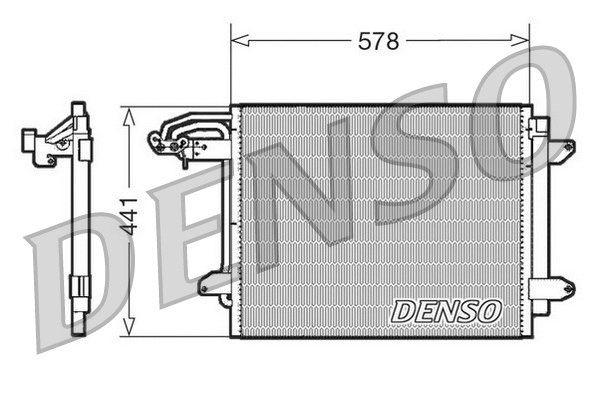 Condenser, air conditioning (DCN32030)
