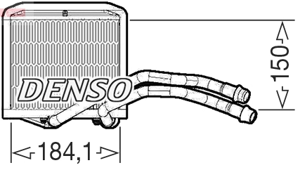Heat Exchanger, interior heating (DRR09102)