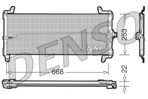 Condenser, air conditioning (DCN09001)