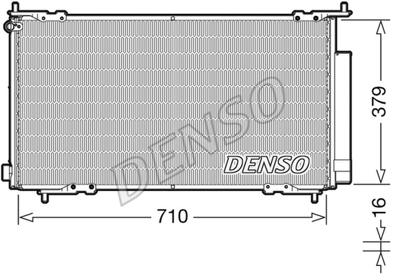 Condenser, air conditioning (DCN40015)