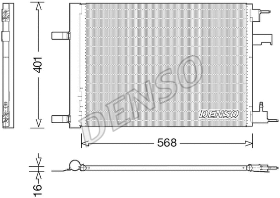 Condenser, air conditioning (DCN20008)