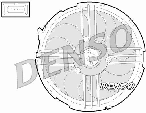 Fan, engine cooling (DER32009)