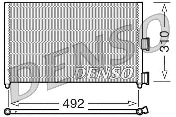 Condenser, air conditioning (DCN09071)