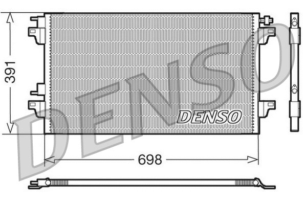 Condenser, air conditioning (DCN23015)